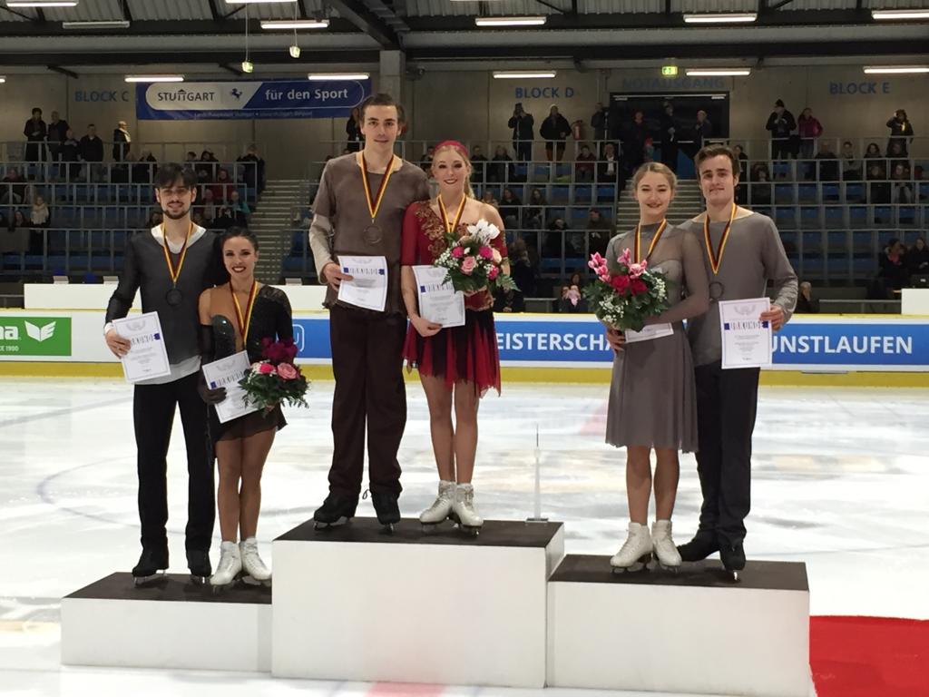 Shari Koch und Christian Nüchtern, Deutsche Meister Eistanz 2019